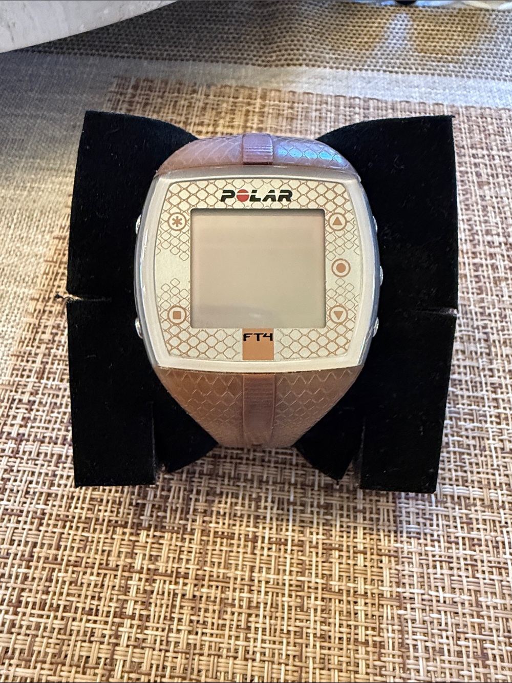 FT4 Fitness Watch — Brown Heart Rate Monitor